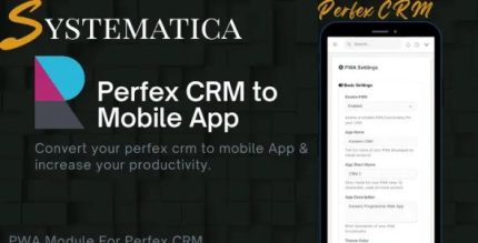 Perfex CRM Mobile Progressive web App
