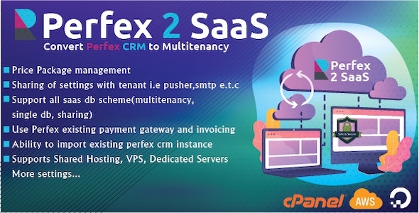 Perfex CRM SaaS Module - Transform Your Perfex CRM into a Powerful Multi-Tenancy Solution Perfex CRM SaaS Module - Transform Your Perfex CRM into a Powerful Multi-Tenancy Solution