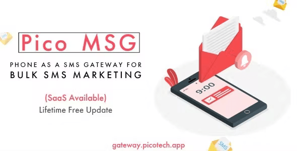 PicoMSG - Phone As an SMS Gateway For Bulk SMS Marketing PicoMSG - Phone As an SMS Gateway For Bulk SMS Marketing