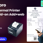 POSPro 3‑Inch Thermal Printer Add‑on for Web App