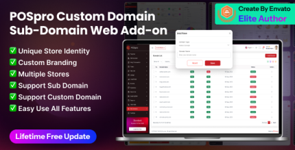 POSpro – Custom Domain Sub-Domain Add-on