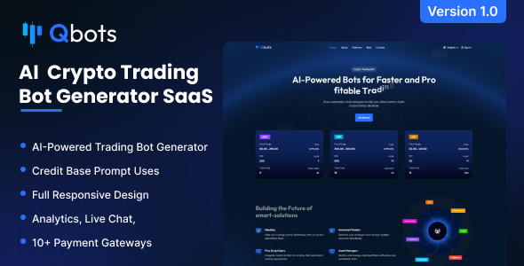 Qbots – AI Powered Crypto Trading Bot Generator Qbots – AI Powered Crypto Trading Bot Generator