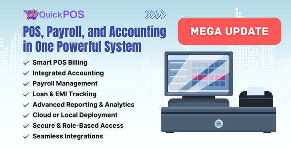 Quick POS – POS Inventory Management with Built-in Accounting - POS Quick POS – POS Inventory Management with Built-in Accounting - POS