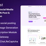 QuickPost - Multi-platform Social Media Scheduler with AI Post Image Generation