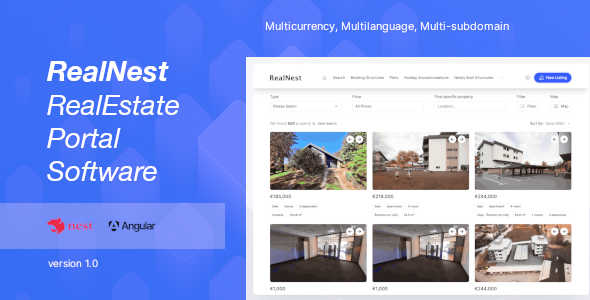 RealNest - RealEstate Portal Software RealNest - RealEstate Portal Software