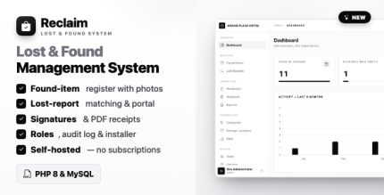 Reclaim — Lost Found Management System
