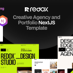 Redox - Creative Agency and Portfolio React Next JS Template