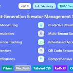 Reelevator - Next-Generation Multi-Tenant Lift Elevator Management System | Next.js, PostgreSQL