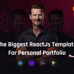 Reeni – Personal Portfolio CV Resume ReactJs Template