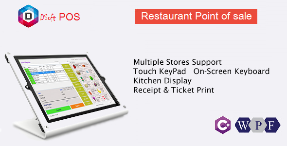 Rest POS - Restaurant Point of Sale WPF Application Rest POS - Restaurant Point of Sale WPF Application