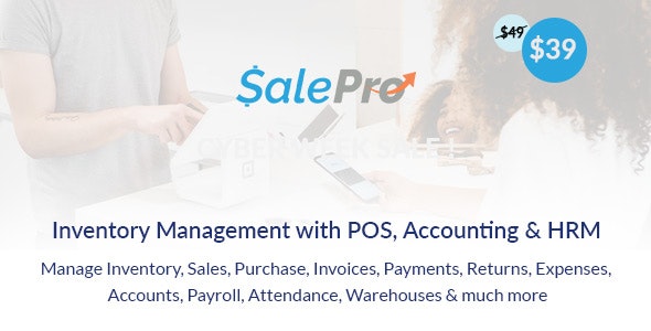 SalePro POS, Inventory Management System, HRM Accounting SalePro POS, Inventory Management System, HRM Accounting