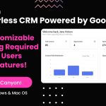 SheetsCRM – The Serverless CRM Powered by Google Sheets