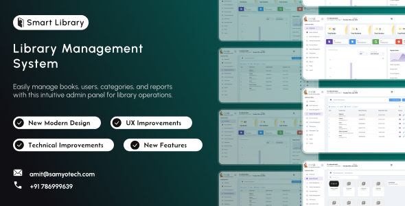 Smart Library | Library Management System | Books Management System | Publications Management Smart Library | Library Management System | Books Management System | Publications Management