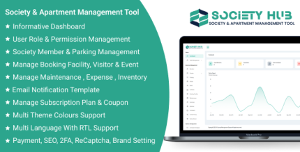 SocietyHub SaaS - Society Apartment Management Tool