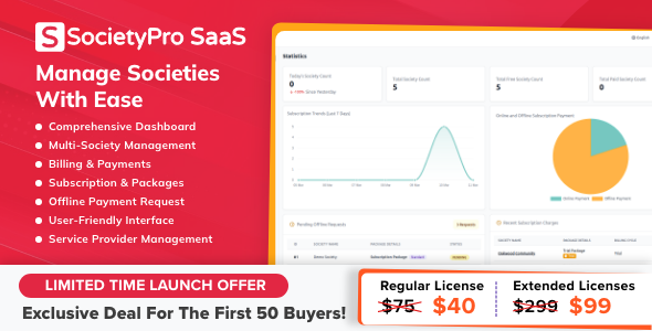 SocietyPro Saas- Society Management Software SocietyPro Saas- Society Management Software