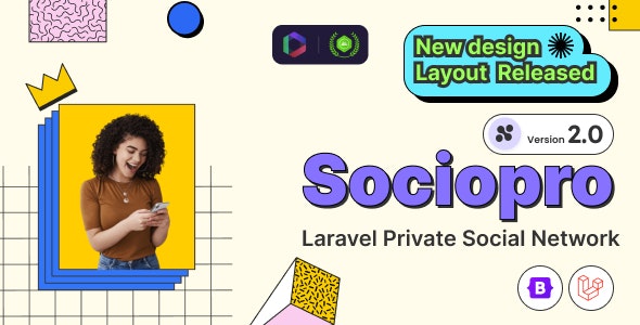 Sociopro - Laravel Private Social Network Sociopro - Laravel Private Social Network