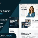 Startify - Startup Business Consulting Agency Elementor Theme