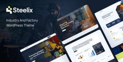 Steelix - Factory Industrial WordPress Theme
