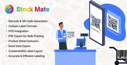 StockMate - Product Label QR Code Generator Suite