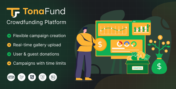 TonaFund - Crowdfunding Platform TonaFund - Crowdfunding Platform