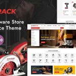 Toolrack - Machine Tools and Hardware Store WordPress WooCommerce Theme