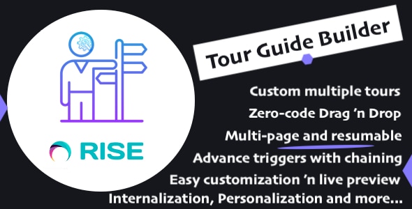 Tour Guide Builder for RISE CRM – Zero-Code Onboarding and Walkthroughs Tour Guide Builder for RISE CRM – Zero-Code Onboarding and Walkthroughs
