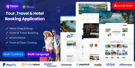 Tourex – Travel Agency Hotel Booking Solution