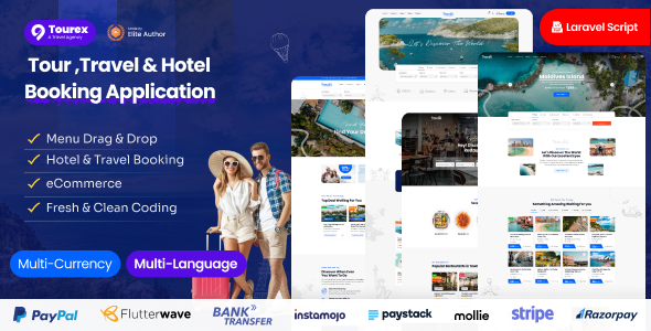 Tourex – Travel Agency Hotel Booking Solution Tourex – Travel Agency Hotel Booking Solution