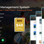 Travelstick – Smart Scalable Travel Management System | Admin | Employee | User Panel (MERN)