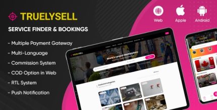 TruelySell - Multi-Service Booking Provider Marketplace Platform (Laravel 12)
