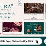 Velura - Spa, Beauty Nail Salon Booking Laravel Website