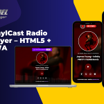 VinylCast Radio Player – HTML5 + PWA