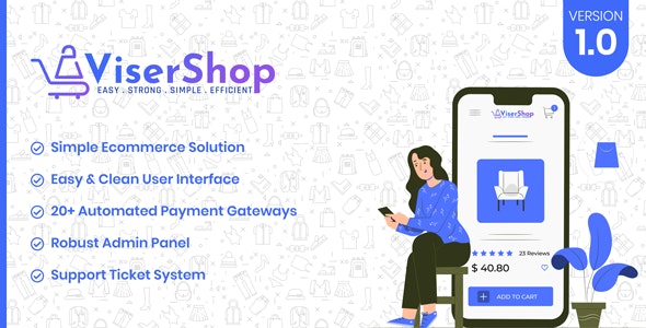 ViserShop - eCommerce Shopping Platform ViserShop - eCommerce Shopping Platform