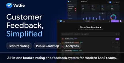 Votlie – Product Feedback Roadmap Tool
