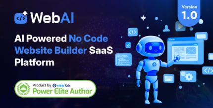 WebAI - AI Powered No Code Website Builder SaaS Platform