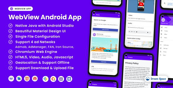 WebViewApp - Premium Android WebView App WebViewApp - Premium Android WebView App
