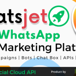 WhatsJet SaaS - A WhatsApp Marketing Platform with Bulk Sending, Campaigns, Chat Bots CRM [Extended License]