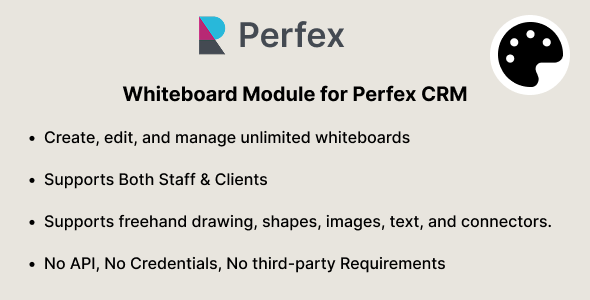 Whiteboard Module for Perfex CRM Whiteboard Module for Perfex CRM