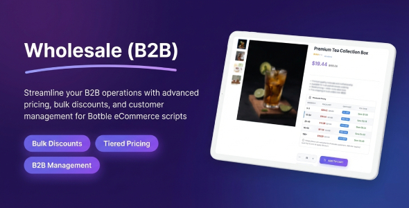 Wholesale - B2B Wholesale Pricing Customer Groups for Botble E-commerce Wholesale - B2B Wholesale Pricing Customer Groups for Botble E-commerce