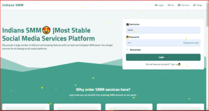 Dream Smm panel Script