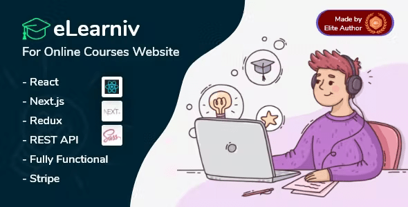 eLearniv - React Next.js 15 Learning Management System