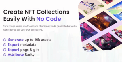 Eneftiland – NFT Generator SaaS