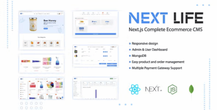 NextLife - Next.js Ecommerce CMS